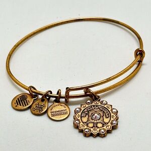 Alex And Ani, My Noble Woman, Maid Of Honor Adjustable Bracelet, Crystals, 2017
